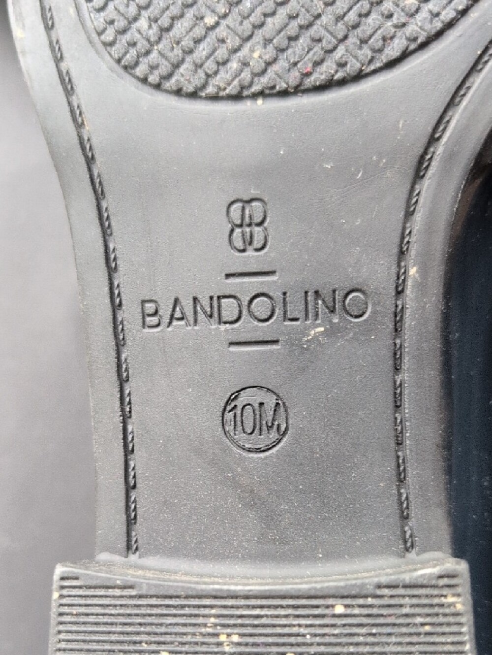 Bandolino Black Patent Loafers with Bow Accent - Picture 4 of 5